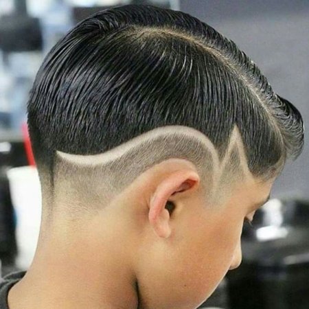 Узоры на прическах для мальчиков