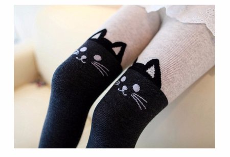 Детские колготки котик