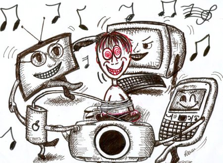 Интернет зависимость иллюстрации