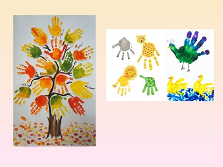 Нетрадиционное рисование ладошками