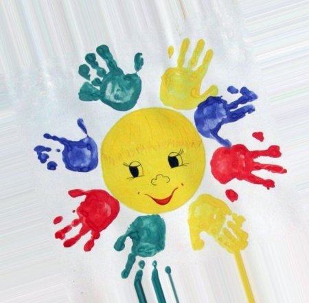 Рисование ладошками