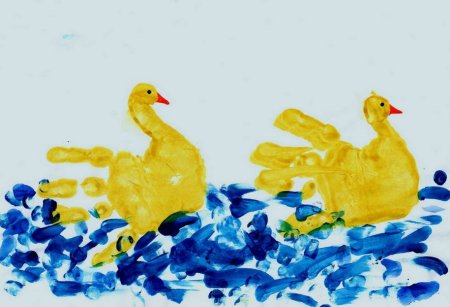 Рисование ладошками