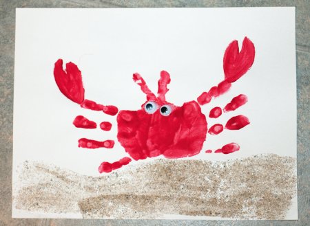 Рисование ладошками для детей