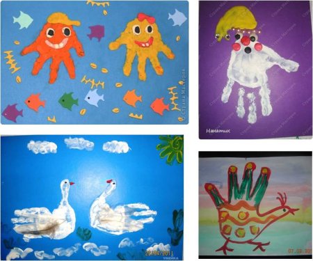 Пальчиковая живопись для детей