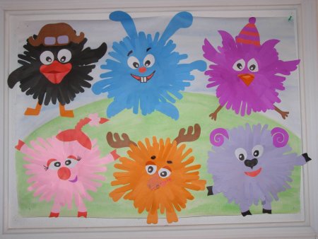 Коллективные аппликации в детском саду