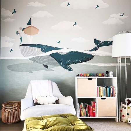 Рисунок на стене для мальчика