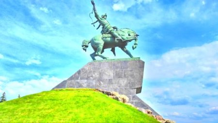 Нарисовать памятник медный всадник