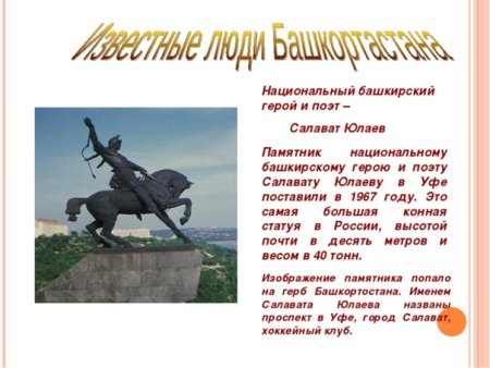 Салават Юлаев национальный герой Башкортостана