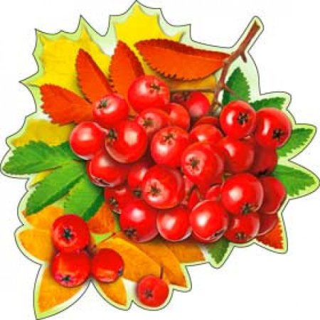 Осенняя веточка для рисования