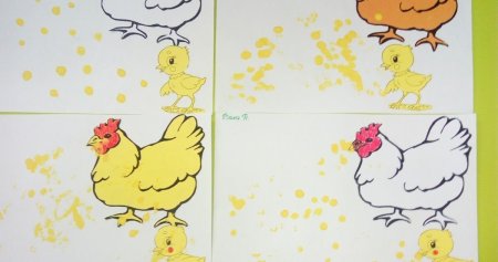 Занятие "Курочка и цыплята" Бондаренко