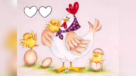 Открытки с курочками