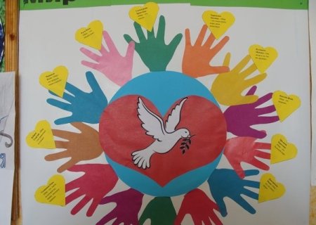 Аппликация на тему добро