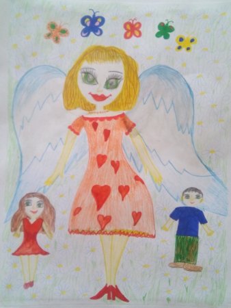 Мама ангел хранитель