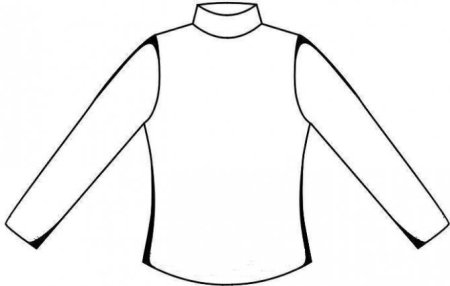 Свитер силуэт