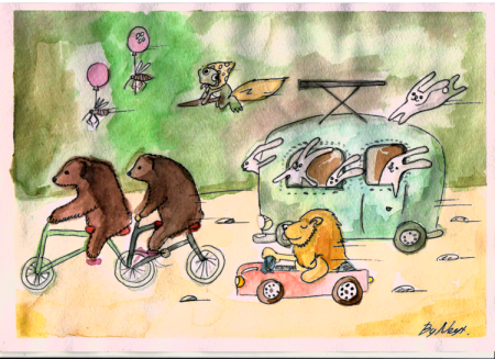 Рисунки к сказкам Чуковского