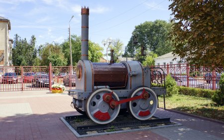 Детская железная дорога Новомосковск