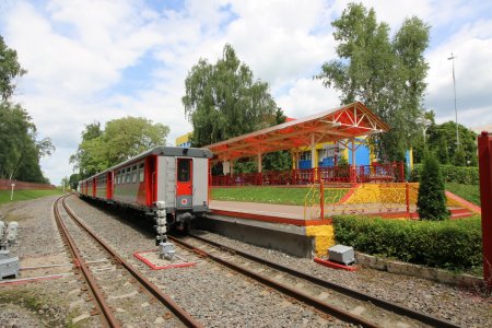 Новомосковск Тульская область детская железная дорога