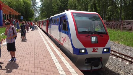 Новомосковск детская железная дорога Исток Дона