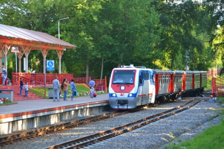 Новомосковск Тульская область детская железная дорога