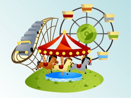 Мультяшные аттракционы