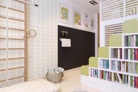 Маркерная стена в детской