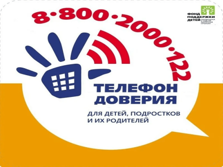 Телефон доверия на прозрачном фоне