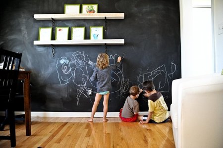 Графитовая краска для стен