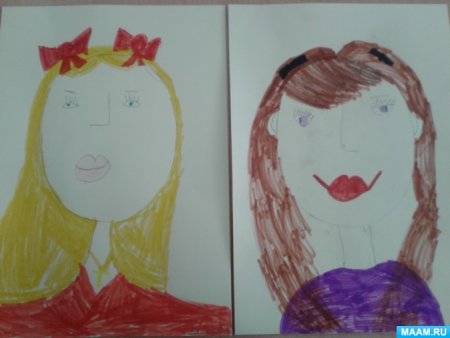 Рисунок мамы