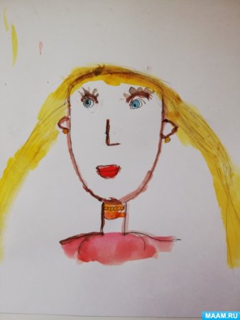 Рисунок мамы