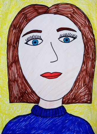 Портрет мамы