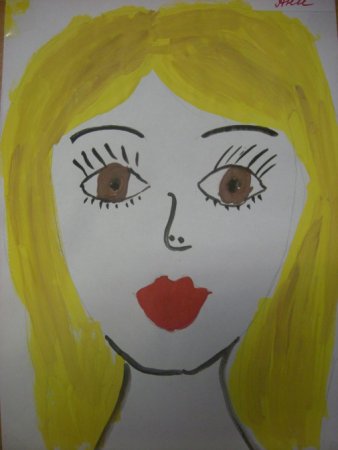 Детские рисунки мамы