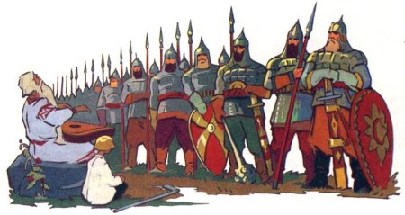 Царь Салтан тридцать три богатыря