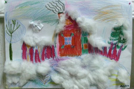 Выставка работ на тему Чародейка зима для детей