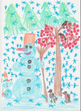 Зима сказка