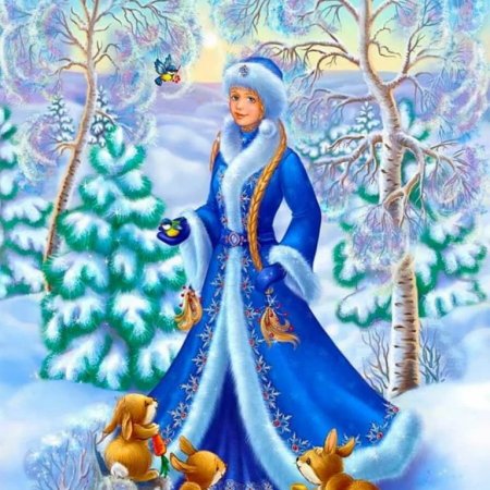 Конкурс рисунков зима волшебница