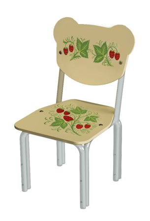 Детский стул «Кузя. Стандарт с росписью»,