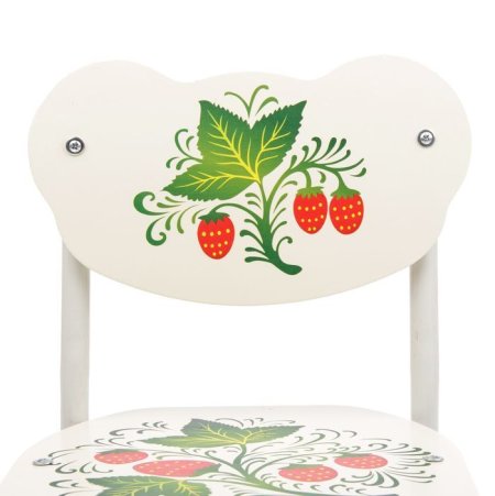 Детский стул Кузя стандарт с росписью регулируемый разборный