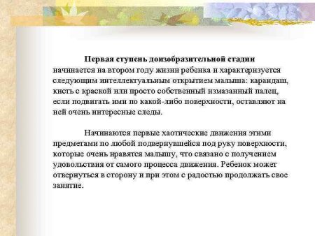 Изобразительный этап