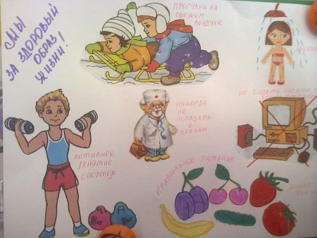 Рисунки на тему здоровья для детей