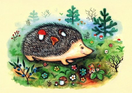 Елизавета Мелкозерова Ёжики