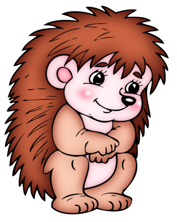 Ежик мультяшный