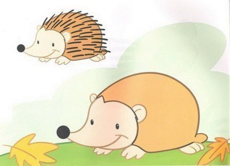 Ежик без иголок для детей