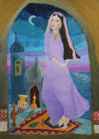 Картина Римского Корсакова Шехерезада