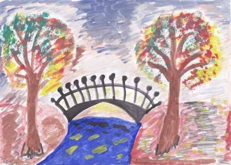 Детский рисунок парка