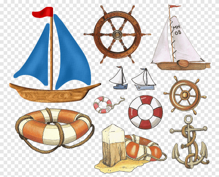 Морские атрибуты для детей