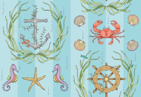 Морская тематика рисунки