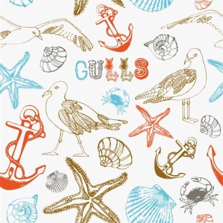 Морской орнамент