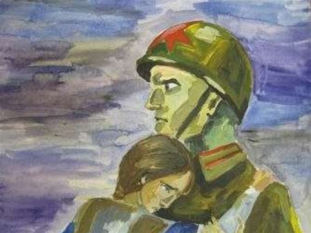 Композиция на военную тематику