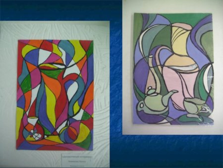 Декоративно плоскостная композиция