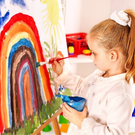 Творческое рисование с детьми